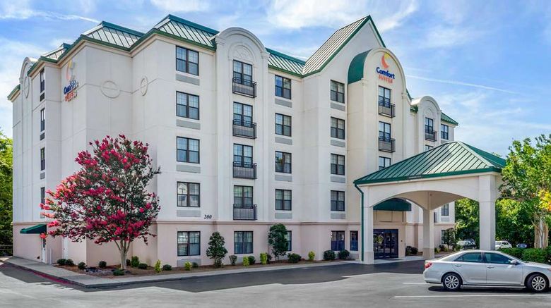 Comfort Suites Hanes Mall Exterior. Images powered by <a href="https://iceportal.shijigroup.com" target="_blank" rel="noopener">Ice Portal</a>.