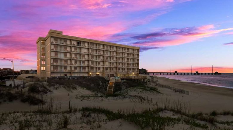 <b>Comfort Inn Oceanfront South Exterior</b>. Images powered by <a href="https://iceportal.shijigroup.com/" title="IcePortal" target="_blank">IcePortal</a>.