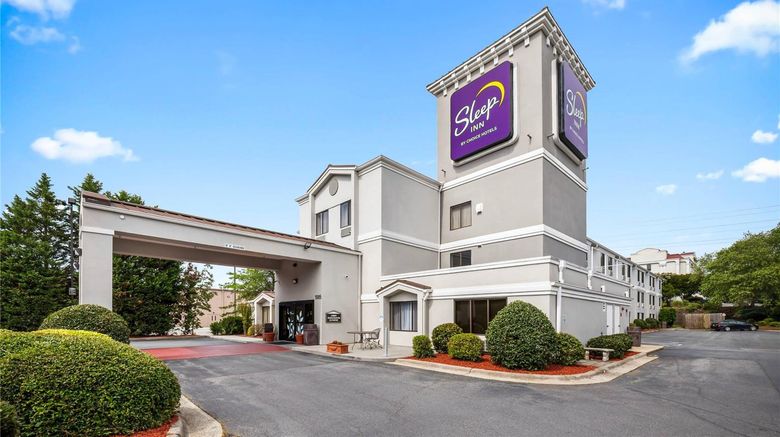 Sleep Inn Exterior. Images powered by <a href="https://iceportal.shijigroup.com" target="_blank" rel="noopener">Ice Portal</a>.