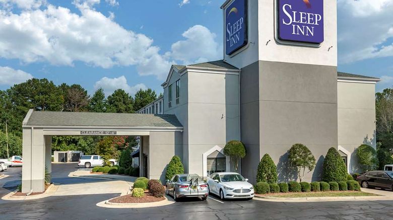 <b>Sleep Inn Exterior</b>. Images powered by <a href="https://iceportal.shijigroup.com/" title="IcePortal" target="_blank">IcePortal</a>.