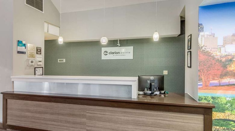 <b>Clarion Pointe Wake Forest-Raleigh North Lobby</b>. Images powered by <a href="https://iceportal.shijigroup.com/" title="IcePortal" target="_blank">IcePortal</a>.