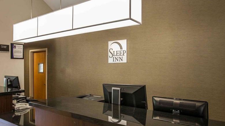 <b>Sleep Inn Greensboro Airport Lobby</b>. Images powered by <a href="https://iceportal.shijigroup.com/" title="IcePortal" target="_blank">IcePortal</a>.