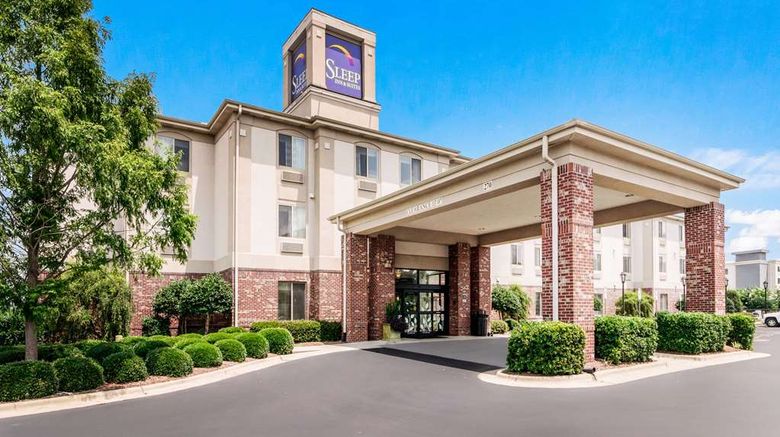 <b>Sleep Inn & Suites Exterior</b>. Images powered by <a href="https://iceportal.shijigroup.com/" title="IcePortal" target="_blank">IcePortal</a>.