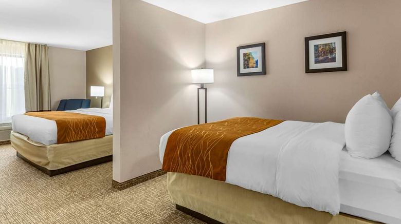 <b>Comfort Inn Room</b>. Images powered by <a href="https://iceportal.shijigroup.com/" title="IcePortal" target="_blank">IcePortal</a>.
