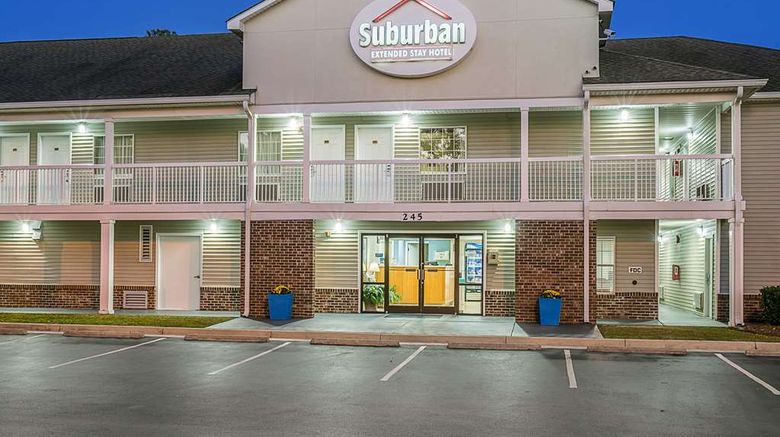<b>Suburban Studios of Wilmington Exterior</b>. Images powered by <a href="https://iceportal.shijigroup.com/" title="IcePortal" target="_blank">IcePortal</a>.