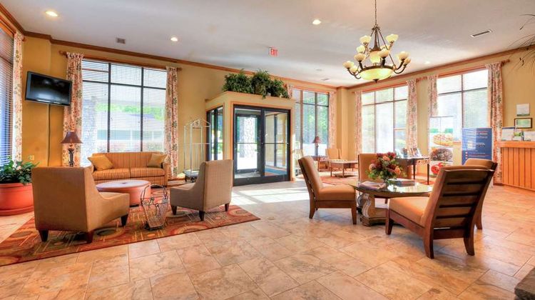 Quality Inn Cherokee Riverside Lobby