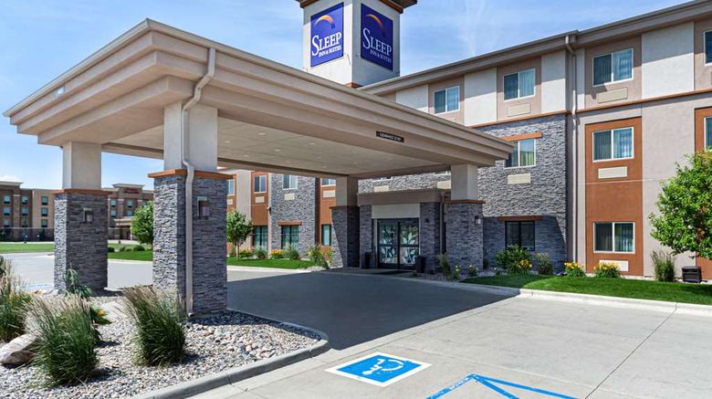 <b>Sleep Inn & Suites Exterior</b>. Images powered by <a href="https://iceportal.shijigroup.com/" title="IcePortal" target="_blank">IcePortal</a>.
