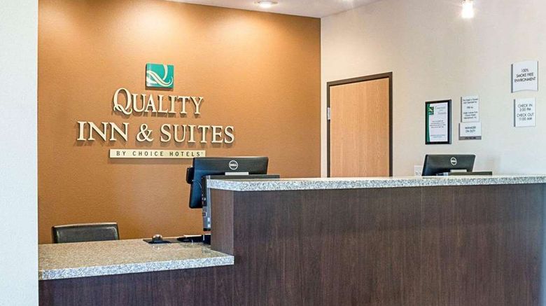<b>Quality Inn and Suites Minot North Lobby</b>. Images powered by <a href="https://iceportal.shijigroup.com/" title="IcePortal" target="_blank">IcePortal</a>.