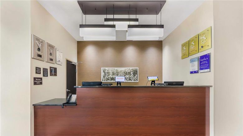 <b>Sleep Inn and Suites Devils Lake Lobby</b>. Images powered by <a href="https://iceportal.shijigroup.com/" title="IcePortal" target="_blank">IcePortal</a>.