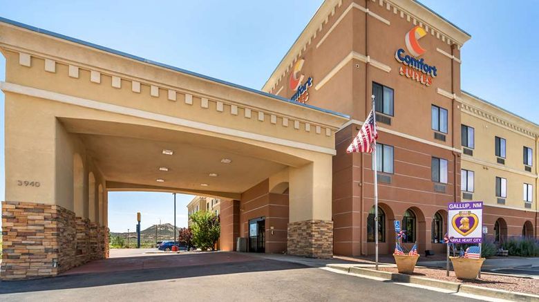 Comfort Suites Gallup East Rte 66  and  I-40 Exterior. Images powered by <a href="https://iceportal.shijigroup.com" target="_blank" rel="noopener">Ice Portal</a>.