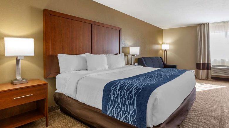 <b>Comfort Inn & Suites Room</b>. Images powered by <a href="https://iceportal.shijigroup.com/" title="IcePortal" target="_blank">IcePortal</a>.