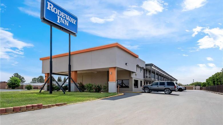 Rodeway Inn Carlsbad Exterior. Images powered by <a href="https://iceportal.shijigroup.com" target="_blank" rel="noopener">Ice Portal</a>.