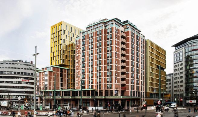 Clarion Hotel The Hub Exterior