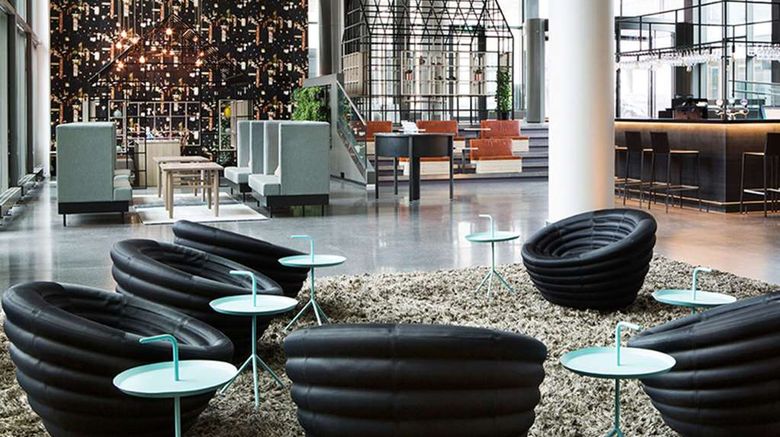 Comfort Hotel Union Brygge Lobby. Images powered by <a href="https://iceportal.shijigroup.com" target="_blank" rel="noopener">Ice Portal</a>.