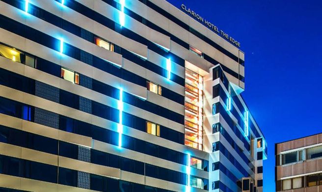 Clarion Hotel The Edge Exterior