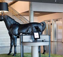 Comfort Hotel Bergen Airport Lobby