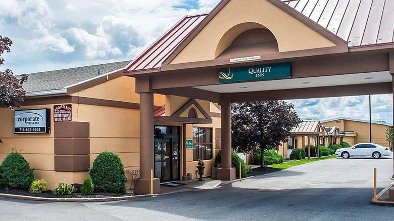 Quality Inn Buffalo Airport Exterior. Images powered by <a href="https://iceportal.shijigroup.com" target="_blank" rel="noopener">Ice Portal</a>.