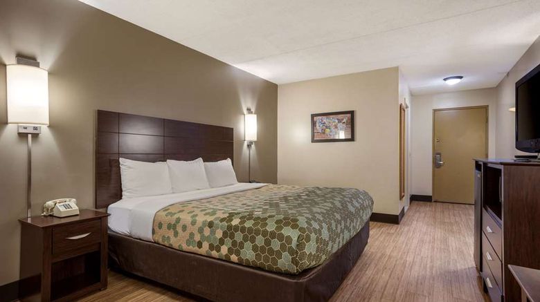 <b>Econo Lodge Darien Lakes Room</b>. Images powered by <a href="https://iceportal.shijigroup.com/" title="IcePortal" target="_blank">IcePortal</a>.