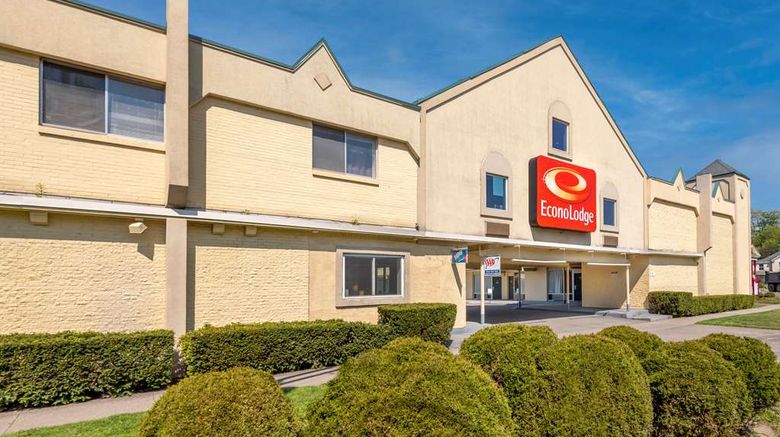 Econo Lodge Cortland Downtown Exterior. Images powered by <a href="https://iceportal.shijigroup.com" target="_blank" rel="noopener">Ice Portal</a>.
