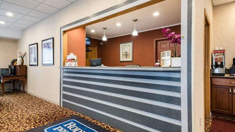 <b>Rodeway Inn Weedsport Lobby</b>. Images powered by <a href="https://iceportal.shijigroup.com/" title="IcePortal" target="_blank">IcePortal</a>.