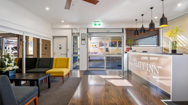 <b>Quality Inn Napier Lobby</b>. Images powered by <a href="https://iceportal.shijigroup.com/" title="IcePortal" target="_blank">IcePortal</a>.