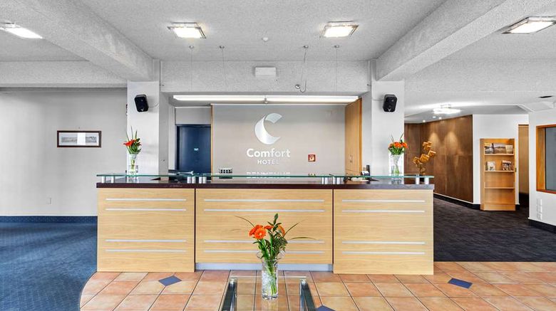 <b>Comfort Hotel Benvenue Lobby</b>. Images powered by <a href="https://iceportal.shijigroup.com/" title="IcePortal" target="_blank">IcePortal</a>.