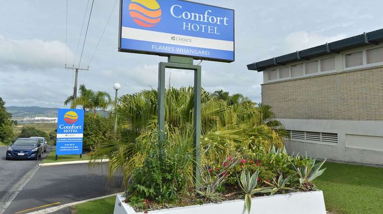 <b>Comfort Hotel Flames Whangarei Exterior</b>. Images powered by <a href="https://iceportal.shijigroup.com/" title="IcePortal" target="_blank">IcePortal</a>.