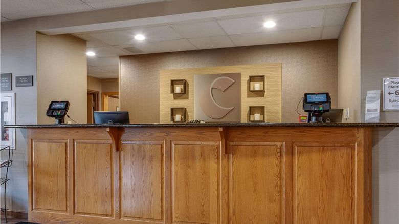 <b>Comfort Inn Millersburg Lobby</b>. Images powered by <a href="https://iceportal.shijigroup.com/" title="IcePortal" target="_blank">IcePortal</a>.