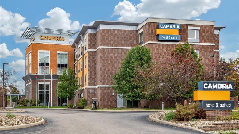 <b>Cambria Hotel Akron - Canton Airport Exterior</b>. Images powered by <a href="https://iceportal.shijigroup.com/" title="IcePortal" target="_blank">IcePortal</a>.