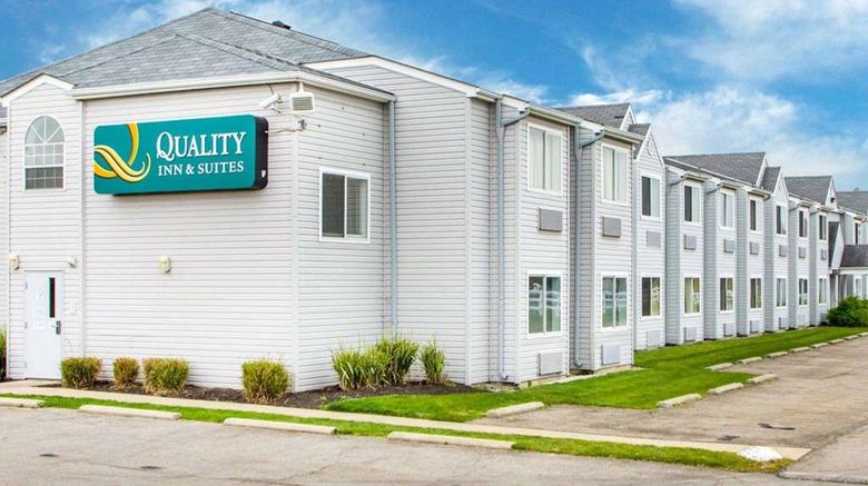 <b>Quality Inn & Stes North/Polaris Exterior</b>. Images powered by <a href="https://iceportal.shijigroup.com/" title="IcePortal" target="_blank">IcePortal</a>.