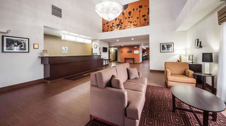 <b>Sleep Inn & Suites Oklahoma City Lobby</b>. Images powered by <a href="https://iceportal.shijigroup.com/" title="IcePortal" target="_blank">IcePortal</a>.