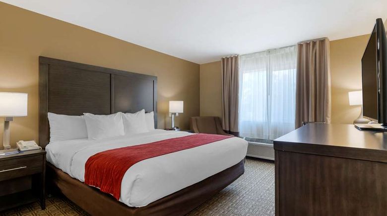 <b>Comfort Inn & Suites Room</b>. Images powered by <a href="https://iceportal.shijigroup.com/" title="IcePortal" target="_blank">IcePortal</a>.