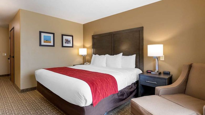 <b>Comfort Inn & Suites Room</b>. Images powered by <a href="https://iceportal.shijigroup.com/" title="IcePortal" target="_blank">IcePortal</a>.