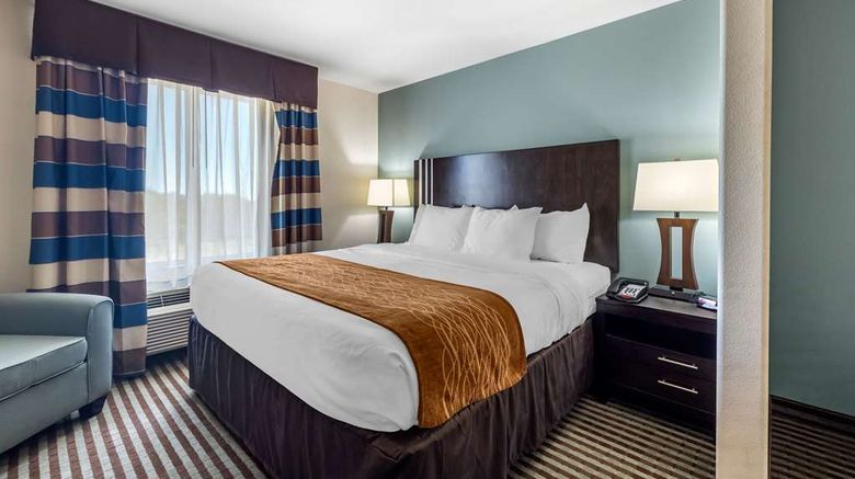 <b>Comfort Inn & Suites Suite</b>. Images powered by <a href="https://iceportal.shijigroup.com/" title="IcePortal" target="_blank">IcePortal</a>.