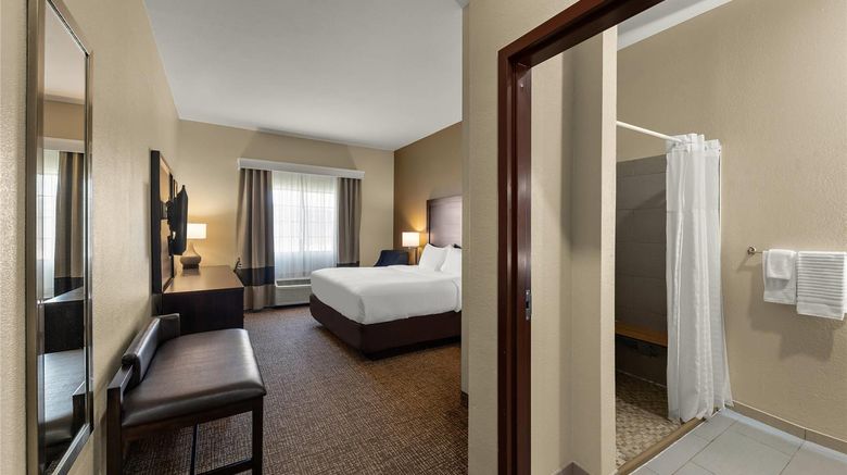 <b>Comfort Inn & Suites Hotel Atoka Room</b>. Images powered by <a href="https://iceportal.shijigroup.com/" title="IcePortal" target="_blank">IcePortal</a>.