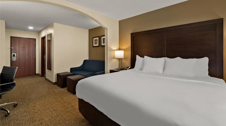 <b>Comfort Inn & Suites Hotel Atoka Room</b>. Images powered by <a href="https://iceportal.shijigroup.com/" title="IcePortal" target="_blank">IcePortal</a>.
