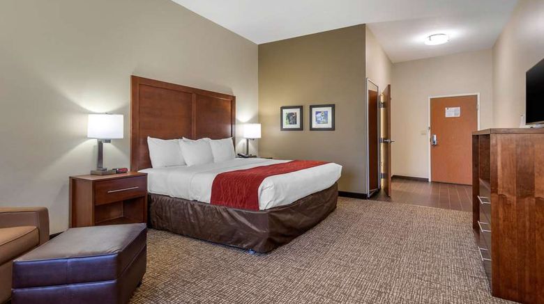 <b>Comfort Inn and Suites Glenpool Room</b>. Images powered by <a href="https://iceportal.shijigroup.com/" title="IcePortal" target="_blank">IcePortal</a>.