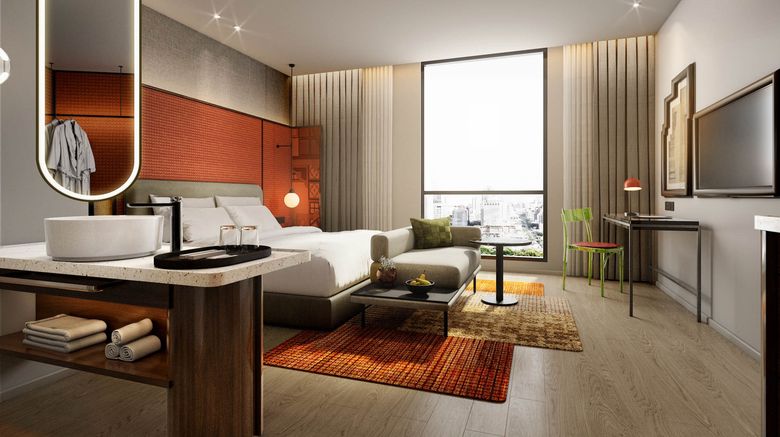 <b>Holiday Inn Exp Phayathai Room</b>. Images powered by <a href="https://www.leonardoworldwide.com/" title="Leonardo Worldwide" target="_blank">Leonardo</a>.