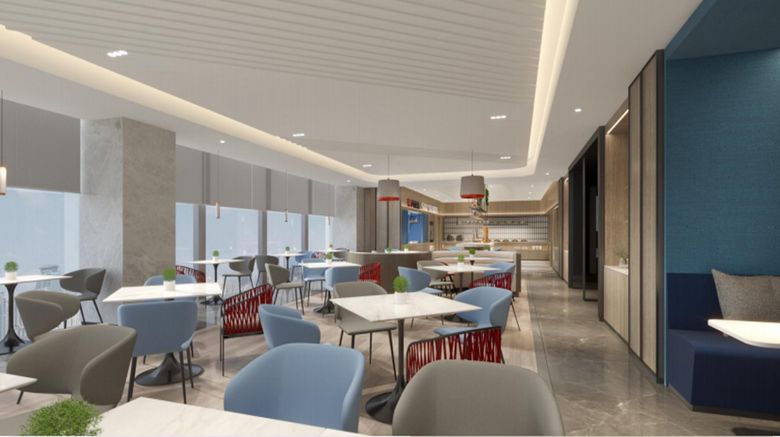 <b>Holiday Inn Exp Sanshui Restaurant</b>. Images powered by <a href="https://www.leonardoworldwide.com/" title="Leonardo Worldwide" target="_blank">Leonardo</a>.