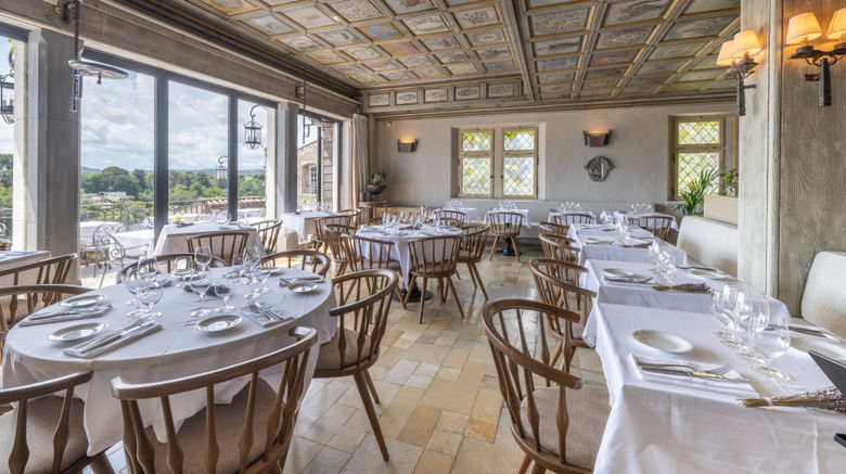 <b>Chateau Le Cagnard Restaurant</b>. Images powered by <a href="https://www.leonardoworldwide.com/" title="Leonardo Worldwide" target="_blank">Leonardo</a>.