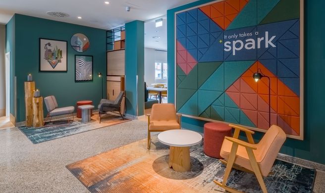 Spark Madrid Alcala Lobby