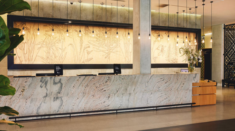 <b>Century City Hotel Urban Square Lobby</b>. Images powered by <a href="https://www.leonardoworldwide.com/" title="Leonardo Worldwide" target="_blank">Leonardo</a>.