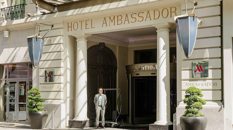 Paris Marriott Opera Ambassador Hotel Exterior