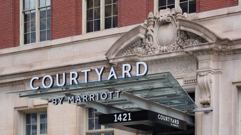 <b>Courtyard Marriot Philadelphia Downtown Exterior</b>. Images powered by <a href="https://www.leonardoworldwide.com/" title="Leonardo Worldwide" target="_blank">Leonardo</a>.