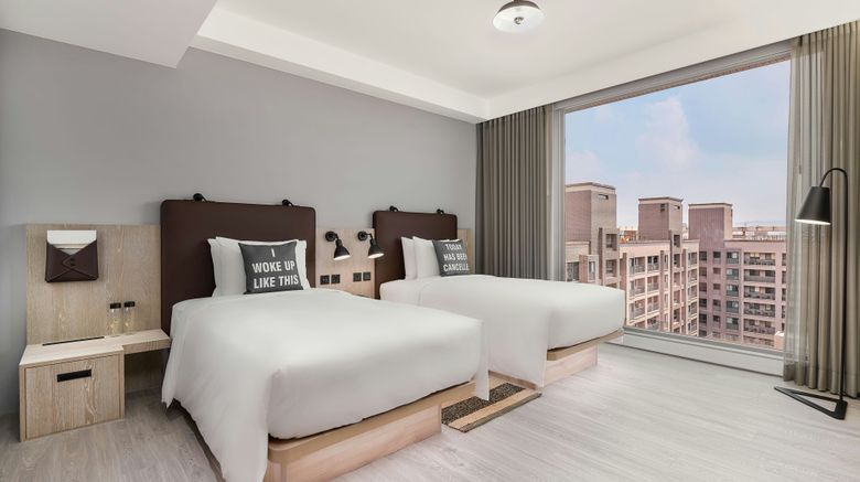 <b>Moxy Taichung Room</b>. Images powered by <a href="https://www.leonardoworldwide.com/" title="Leonardo Worldwide" target="_blank">Leonardo</a>.