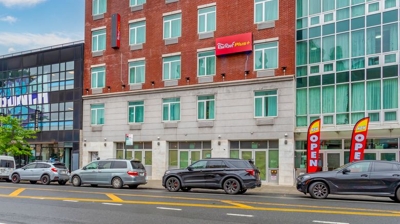 <b>Red Roof Plus Brooklyn-Flatbush Avenue Exterior</b>. Images powered by <a href="https://www.leonardoworldwide.com/" title="Leonardo Worldwide" target="_blank">Leonardo</a>.