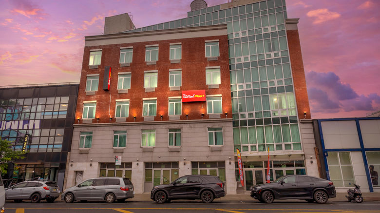 <b>Red Roof Plus Brooklyn-Flatbush Avenue Exterior</b>. Images powered by <a href="https://www.leonardoworldwide.com/" title="Leonardo Worldwide" target="_blank">Leonardo</a>.
