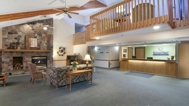 <b>Boarders Inn & Suites by Cobblestone Lobby</b>. Images powered by <a href="https://www.leonardoworldwide.com/" title="Leonardo Worldwide" target="_blank">Leonardo</a>.