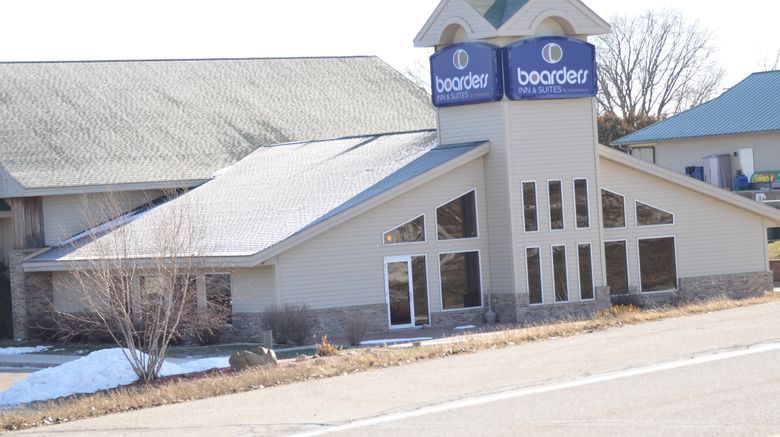 <b>Boarders Inn & Suites by Cobblestone Exterior</b>. Images powered by <a href="https://www.leonardoworldwide.com/" title="Leonardo Worldwide" target="_blank">Leonardo</a>.