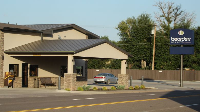 <b>Boarders Inn & Suites by Cobblestone Exterior</b>. Images powered by <a href="https://www.leonardoworldwide.com/" title="Leonardo Worldwide" target="_blank">Leonardo</a>.
